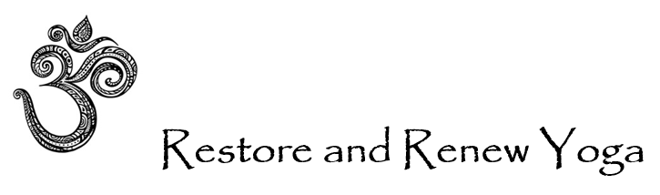 Logo of Restore and Renew Yoga